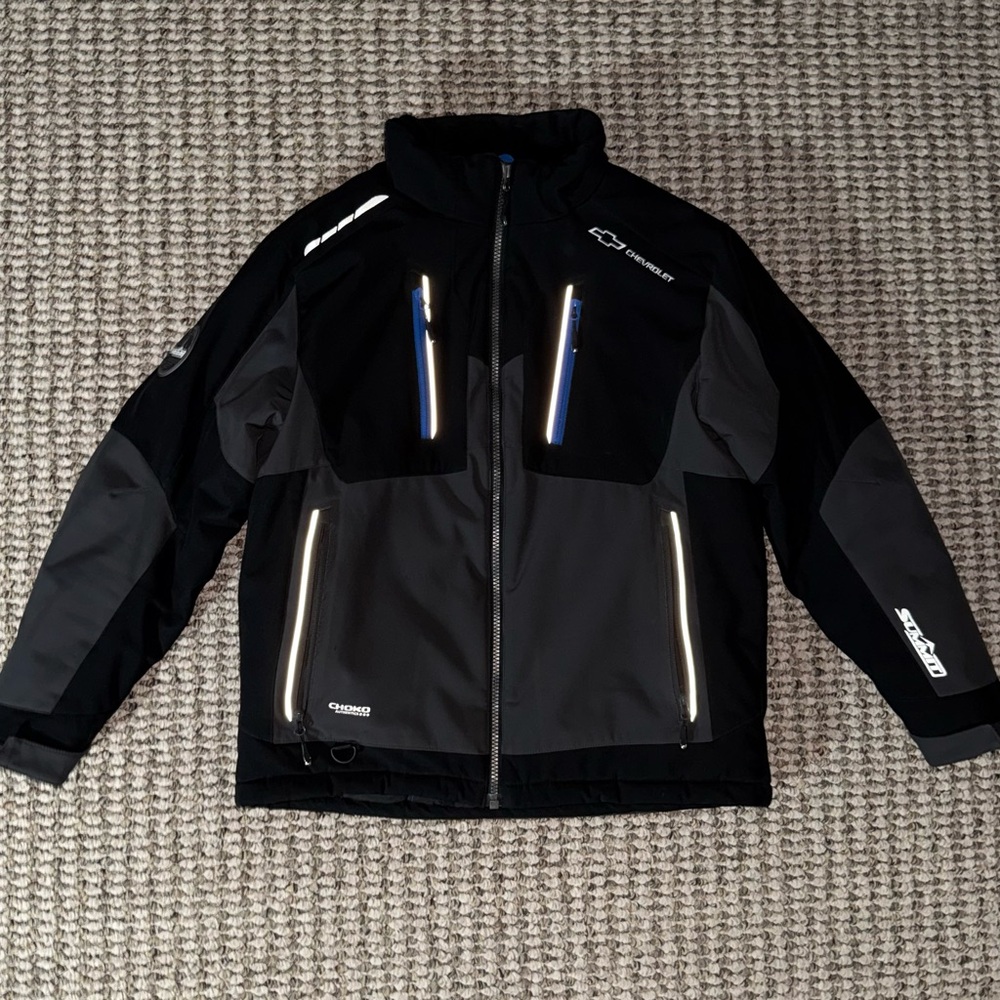Summit x Chevrolet Technical Jacket Reflective Windbreaker Size L